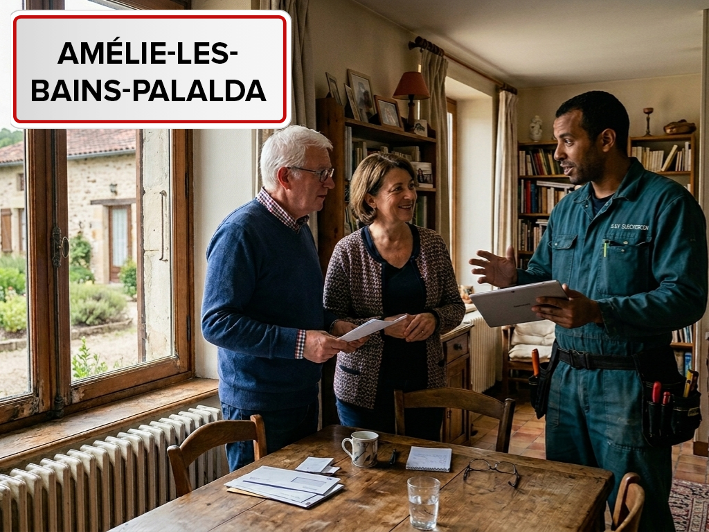 Installation de pompe à chaleur à Amélie-les-Bains-Palalda (66110) dans les Pyrénées-Orientales